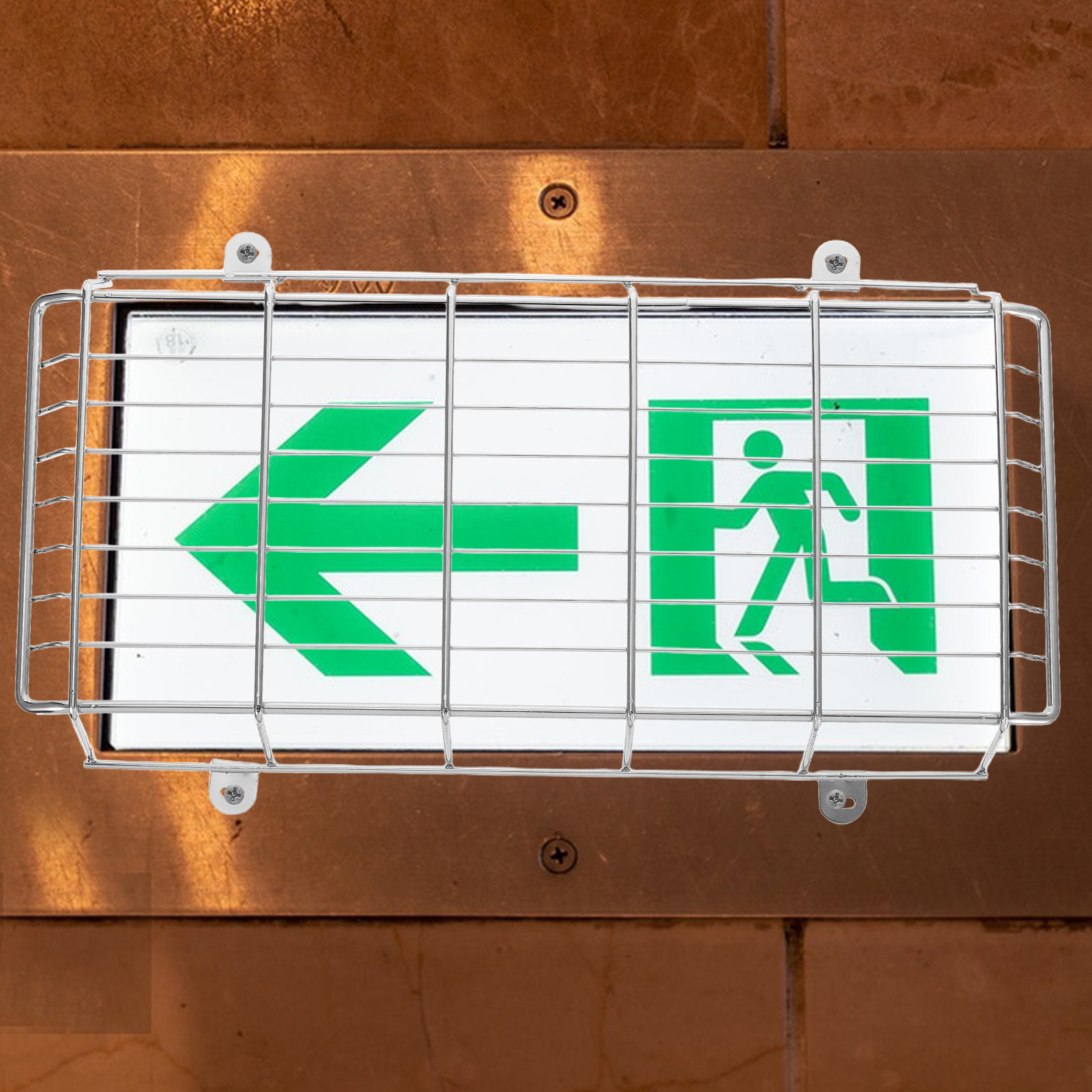 1Set Metal School Emergency Wa - Emergency Exit Sign 评论和价格