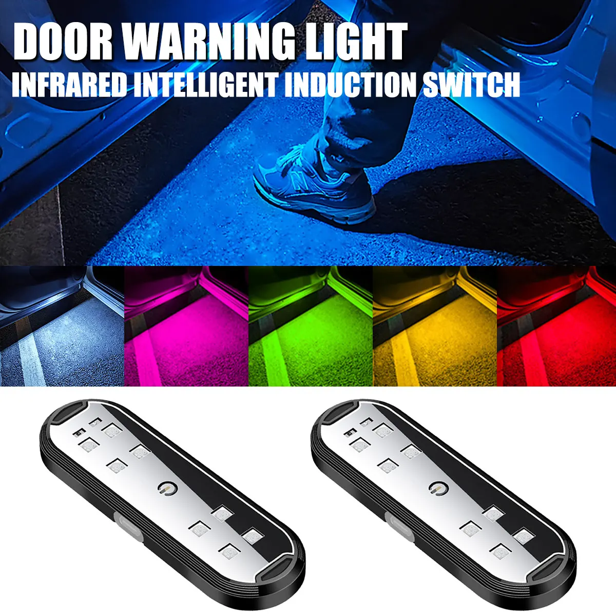 Car Door Lights LED Colorful F - Emergency Exit Sign 评论和价格