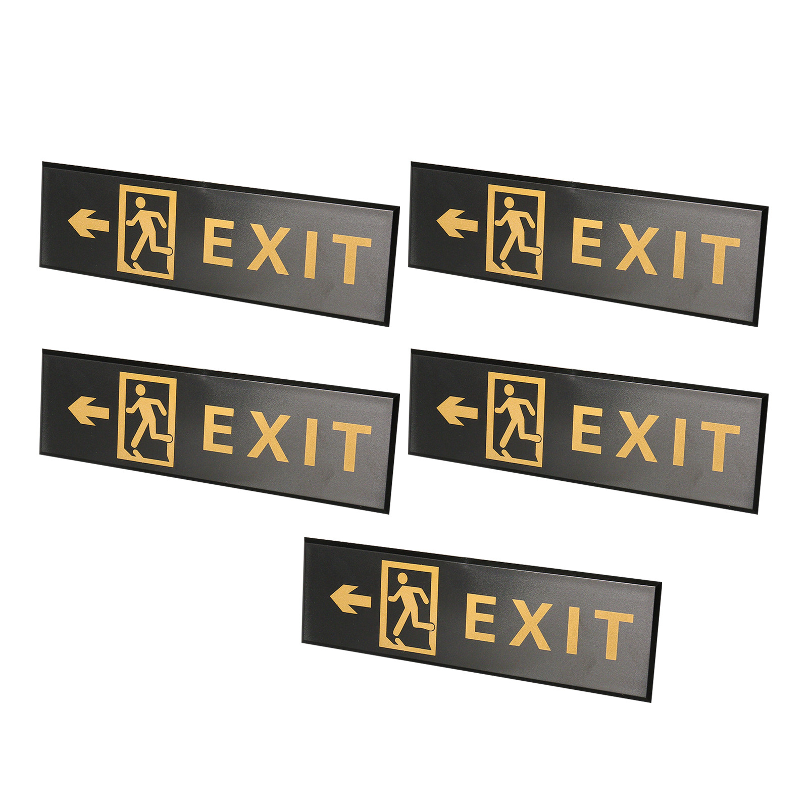 5Pcs Exit Sign Self Adhesive A - Emergency Exit Sign 评论和价格