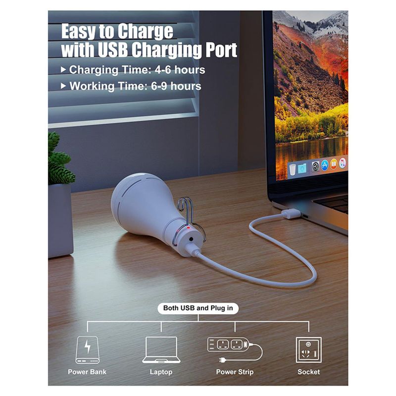 B03C-USB Rechargeable Light Bu - Power Outage Light 评论和价格