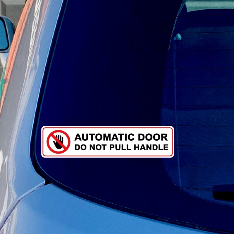 2pcs Automatic Door Caution Wa - Window Lock Bar 评论和价格