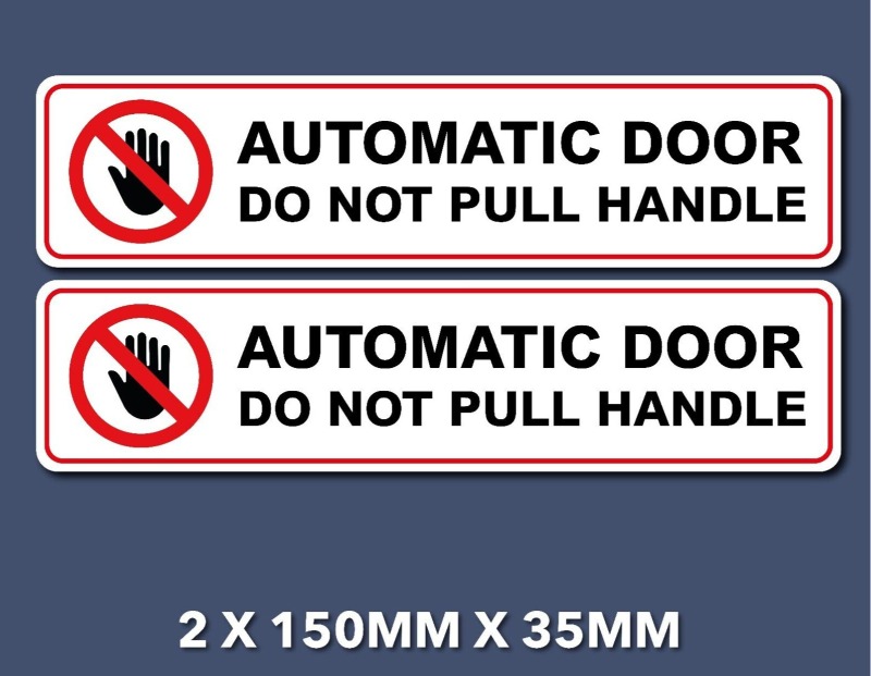 2pcs Automatic Door Caution Wa - Window Lock Bar 评论和价格