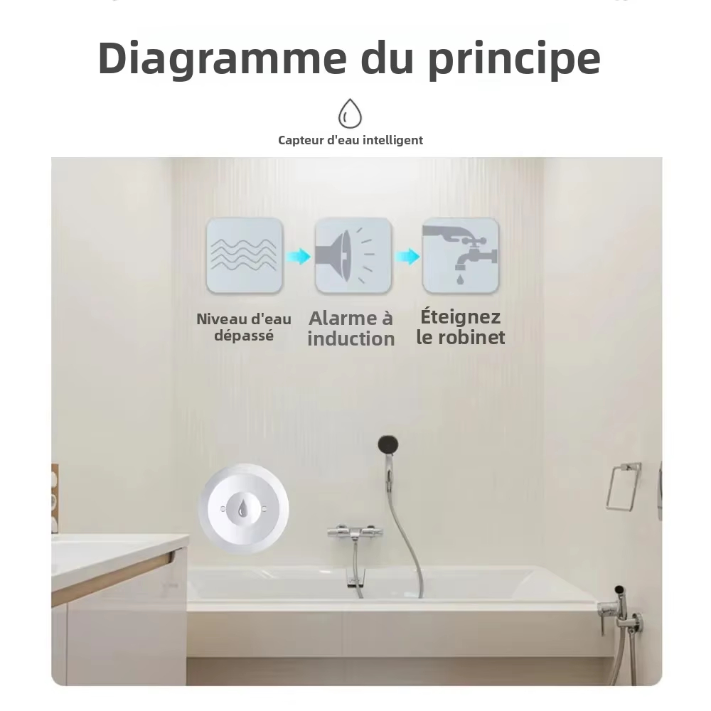 Work With Tuya ZigBee 3.0 Wate - Water Alarm Sensor 评论和价格