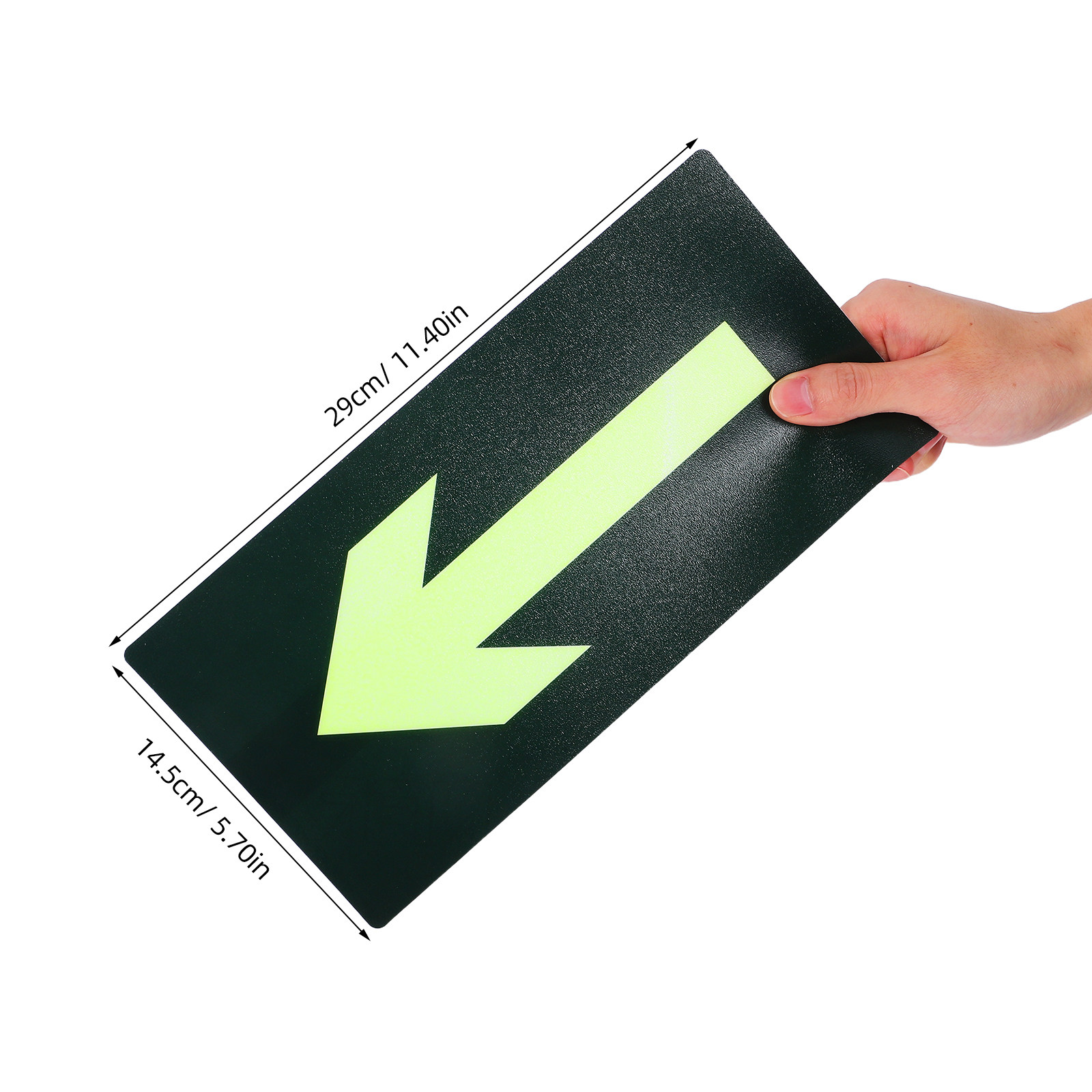 8Pcs Luminescent Waterproof Ex - Emergency Exit Sign 评论和价格