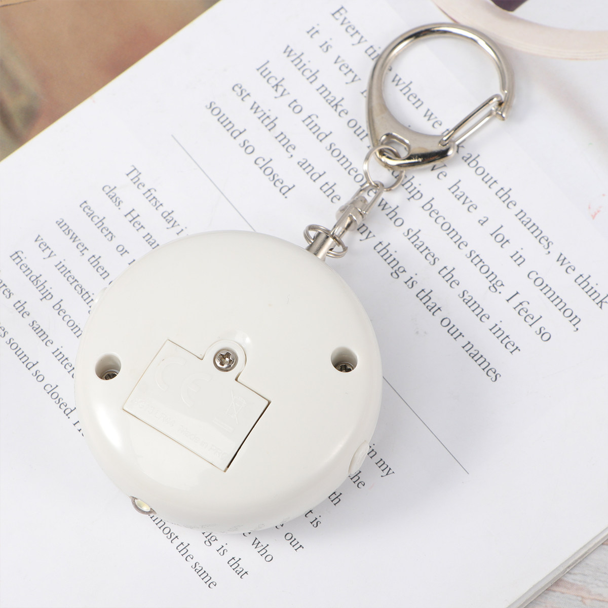 Emergency Alarms Black Round E - Personal Alarm Keychain 评论和价格