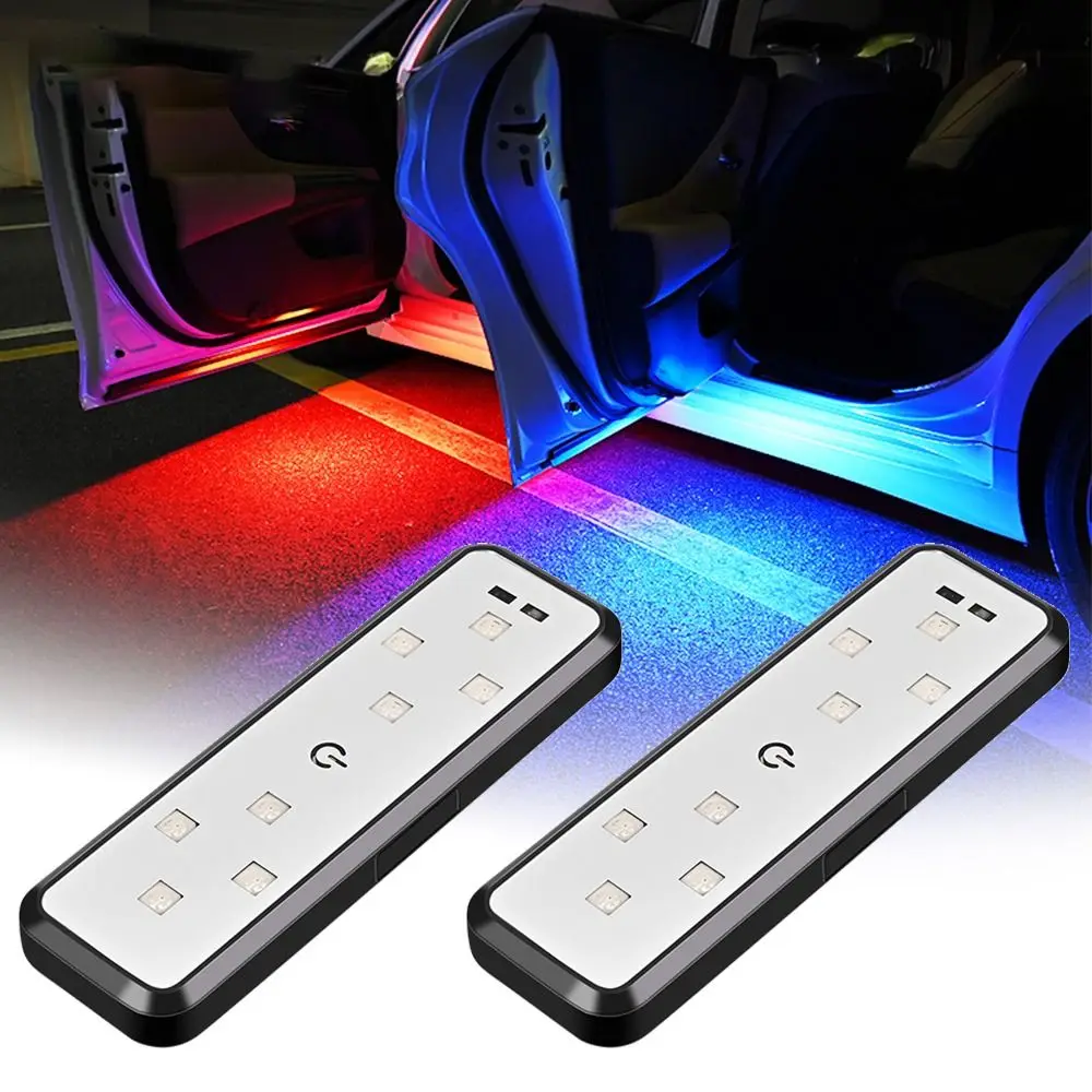 1/2PCS Car Door Lights LED Wel - Emergency Exit Sign 评论和价格