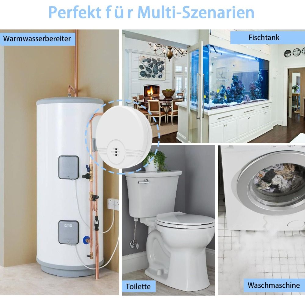 Dual Mode Sensor Water Leak Al - Water Alarm Sensor 评论和价格