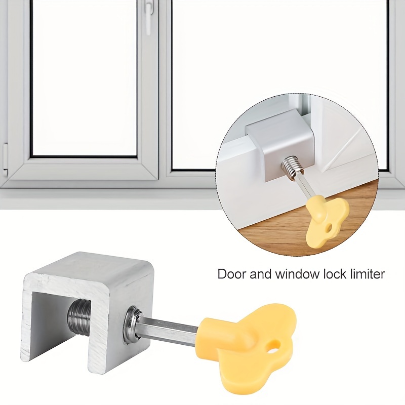 3 Sets Door and Window Limit C - Window Lock Bar 评论和价格